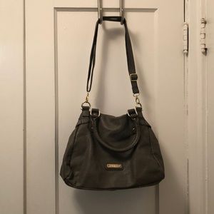 Grey Steve Madden purse